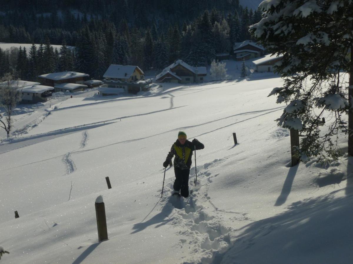 Ferienwohnung "Mein Alpenjuwel" Filzmoos Exterior foto