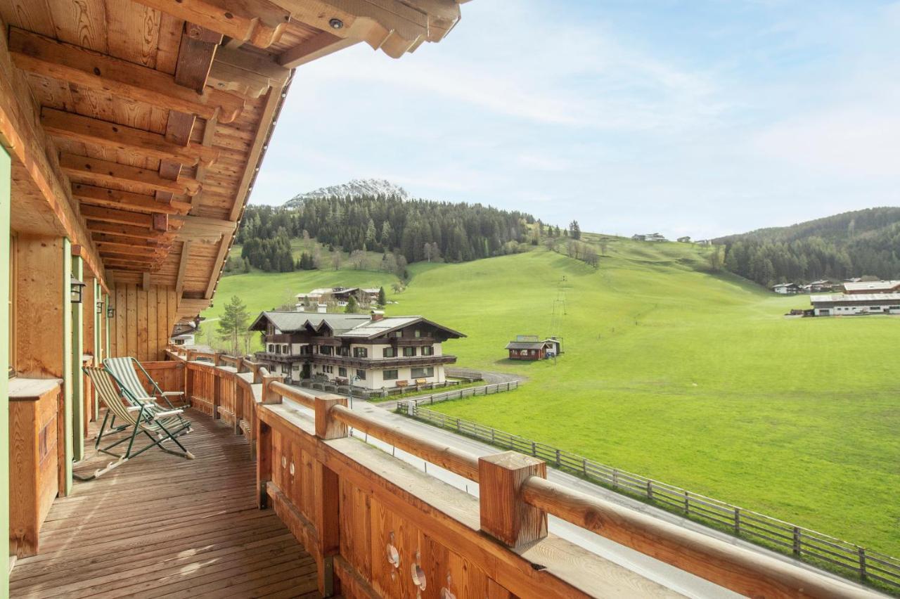 Ferienwohnung "Mein Alpenjuwel" Filzmoos Exterior foto